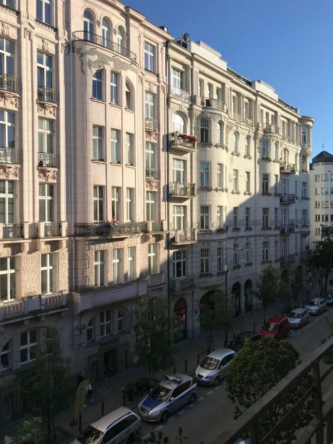 Warszawa Hoza Lejlighed Eksteriør billede