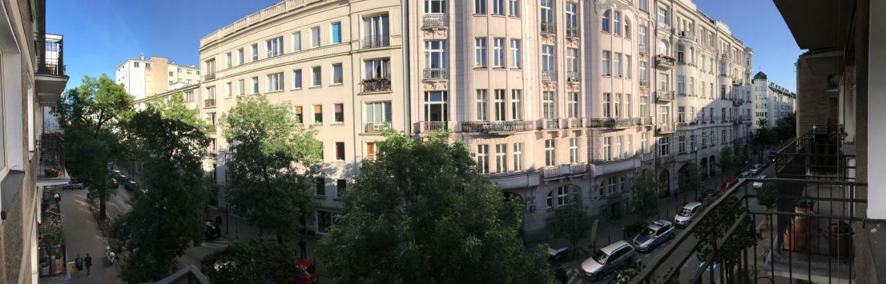 Warszawa Hoza Lejlighed Eksteriør billede
